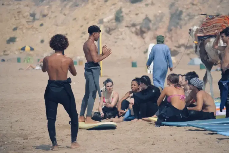 Surfot surf in Taghazout, Aourir, Tamraght and Imsouane with Othman